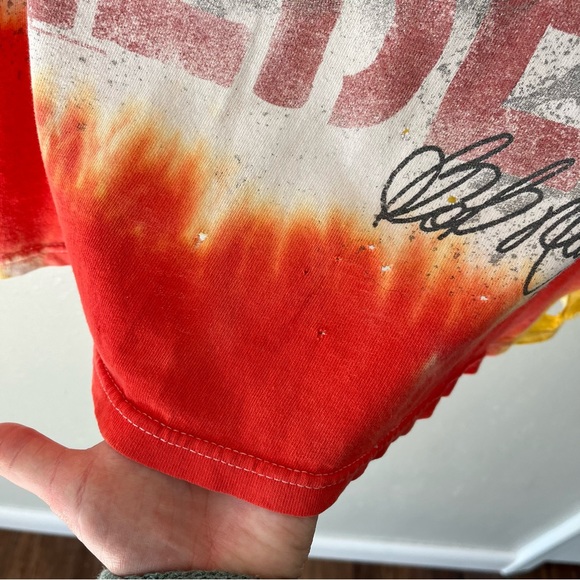 Zion Rootswear Y2K Grunge Tie Dye Bob Marley Tee Size Medium - Picture 6 of 11